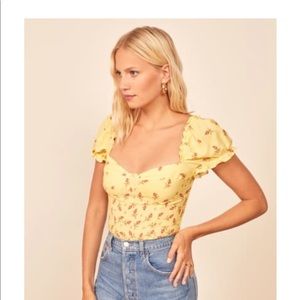 Reformation jewel top